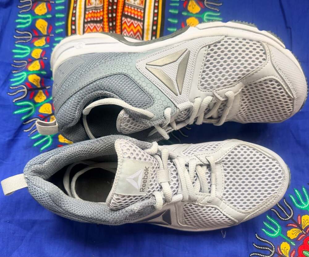 Reebok Runner 2.0 MT Gray Mesh Low Top Athletic Running Shoes